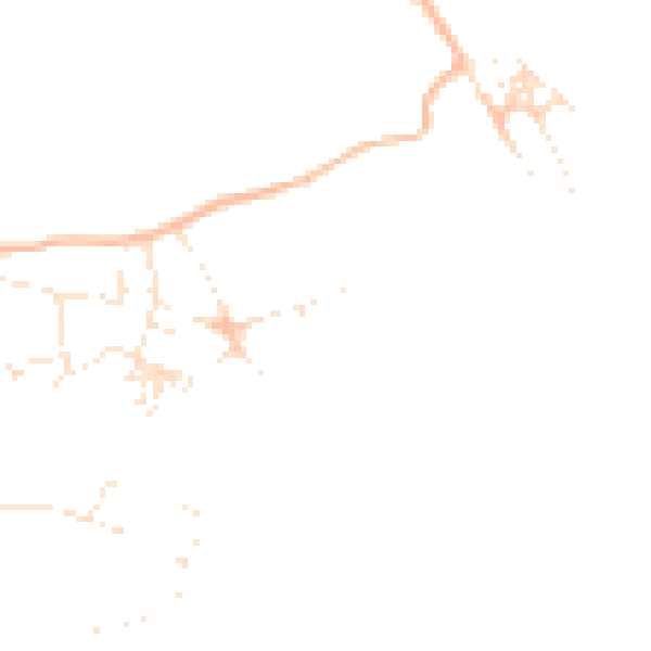 Daytime road noise heatmap for PL26 6AF