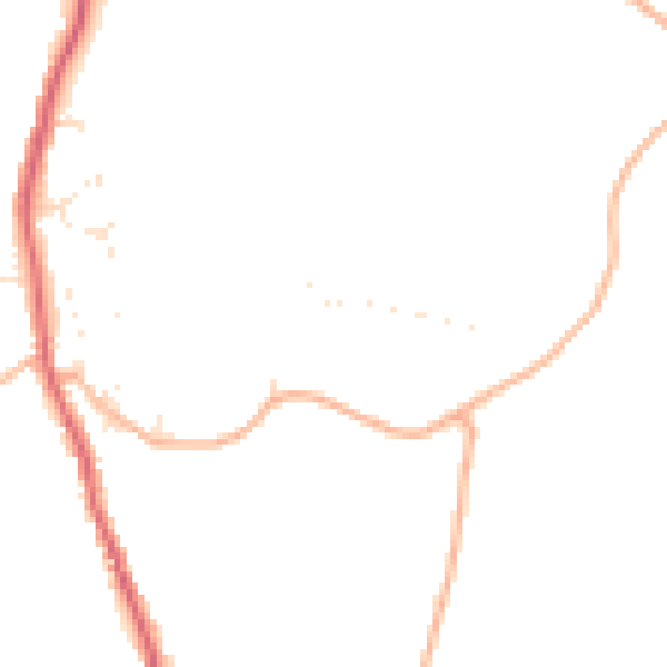 Daytime road noise heatmap for PL26 7SF