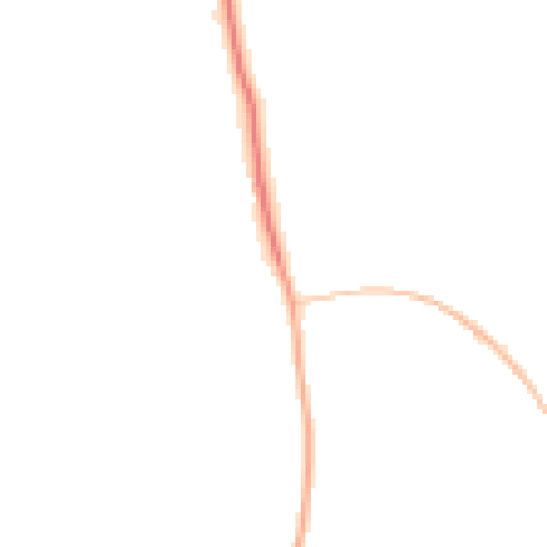 Night-time road noise heatmap for PL27 7RZ