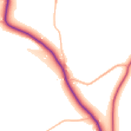Daytime road noise heatmap for PL30 3AD