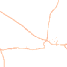 Daytime road noise heatmap for PL30 3BN
