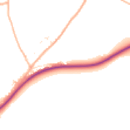 Daytime road noise heatmap for PL30 3DX