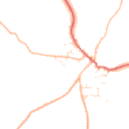 Daytime road noise heatmap for PL30 3FB