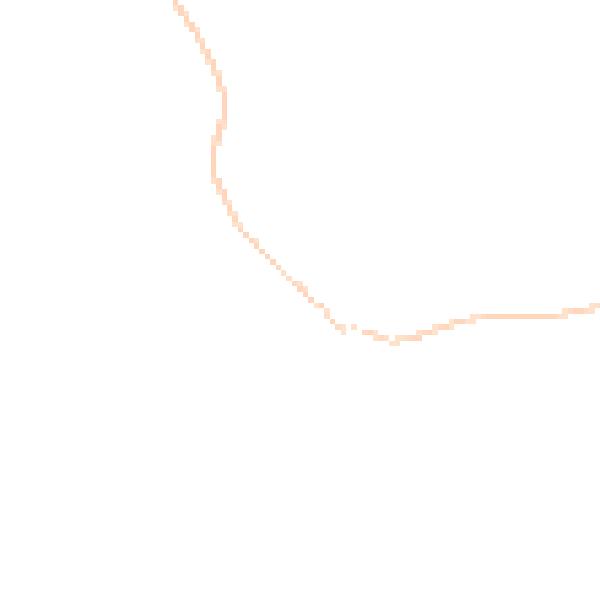 Night-time road noise heatmap for PL30 3JT