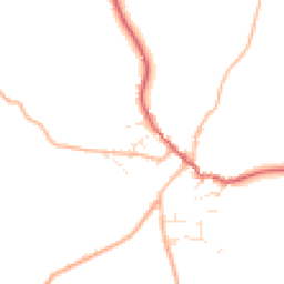 Daytime road noise heatmap for PL30 3LT