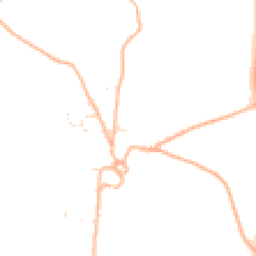 Daytime road noise heatmap for PL30 3NU
