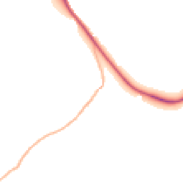 Daytime road noise heatmap for PL30 4BG