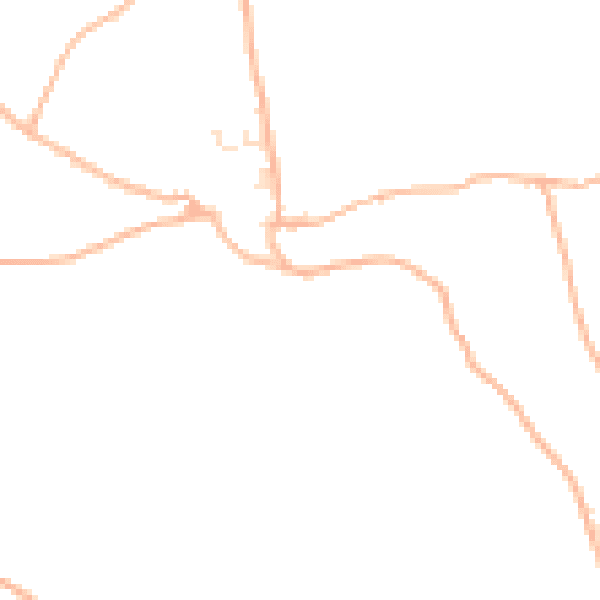 Daytime road noise heatmap for PL30 4JB