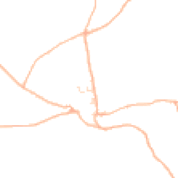 Daytime road noise heatmap for PL30 4JR