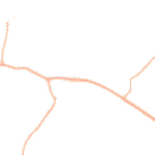 Daytime road noise heatmap for PL30 4PX