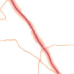 Daytime road noise heatmap for PL30 5AH