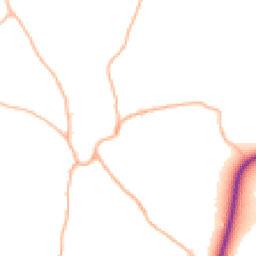 Daytime road noise heatmap for PL30 5BU