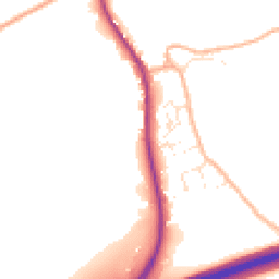 Daytime road noise heatmap for PL30 5HF