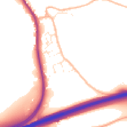 Daytime road noise heatmap for PL30 5HH