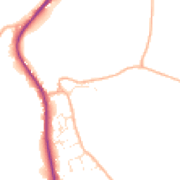 Daytime road noise heatmap for PL30 5HJ