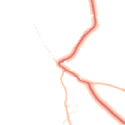 Daytime road noise heatmap for PL34 0DX