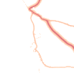 Daytime road noise heatmap for PL34 0EH