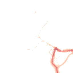 Daytime road noise heatmap for PL34 0HE