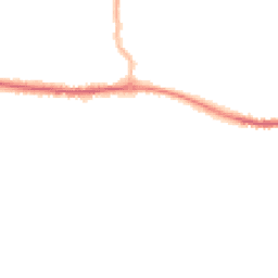 Night-time road noise heatmap for PO10 7AG