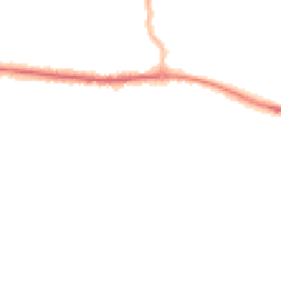 Night-time road noise heatmap for PO10 7EB