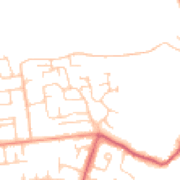 Daytime road noise heatmap for PO10 7GJ