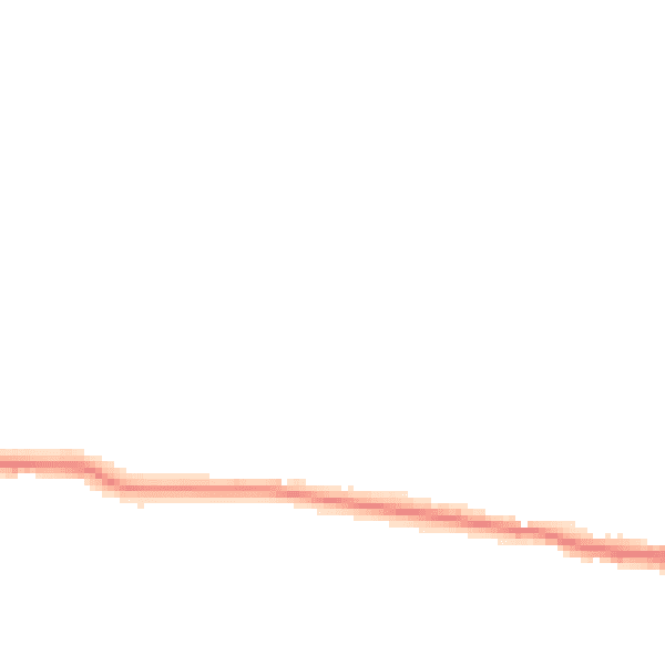 Night-time road noise heatmap for PO10 8GL