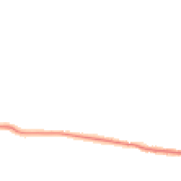 Night-time road noise heatmap for PO10 8GN