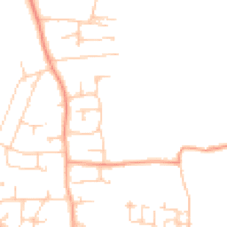 Daytime road noise heatmap for PO10 8GW