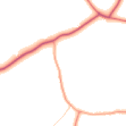 Daytime road noise heatmap for PO10 8RG