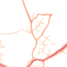 Daytime road noise heatmap for PO10 8SR