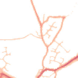 Daytime road noise heatmap for PO10 8SU