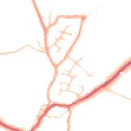 Daytime road noise heatmap for PO10 8TY
