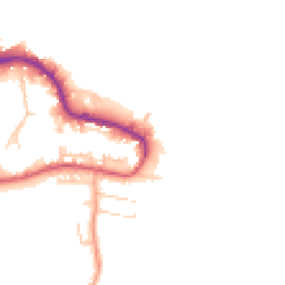 Daytime road noise heatmap for PO12 1AA