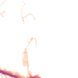 Daytime road noise heatmap for PO12 1FL