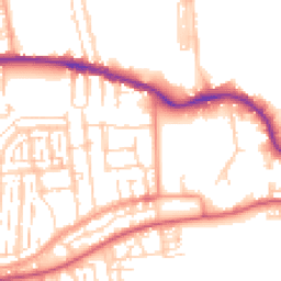 Daytime road noise heatmap for PO12 1LN