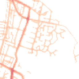 Daytime road noise heatmap for PO12 4GA