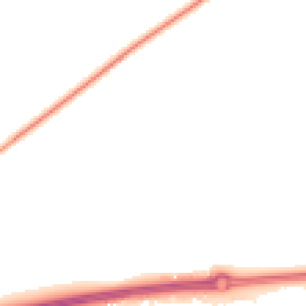 Night-time road noise heatmap for PO18 0EH