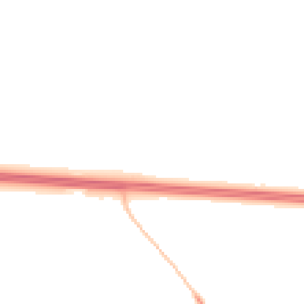Night-time road noise heatmap for PO18 0LH