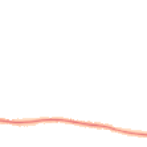 Night-time road noise heatmap for PO18 8FE