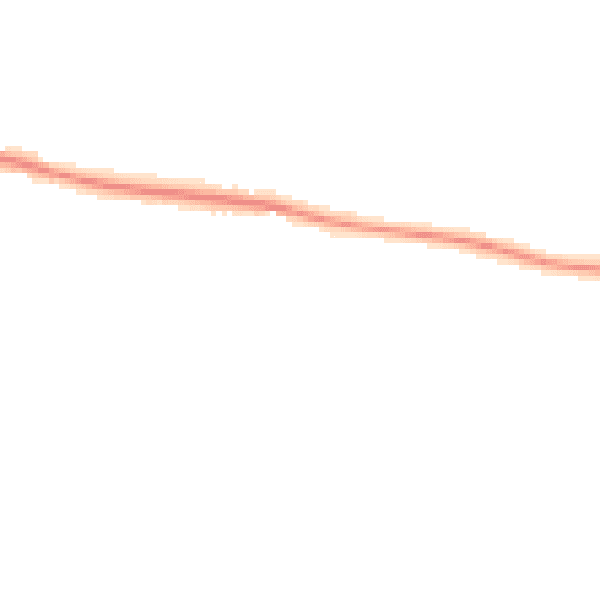 Night-time road noise heatmap for PO18 8TH