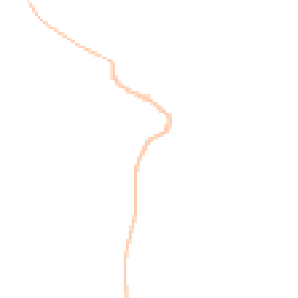 Night-time road noise heatmap for PO18 9EX