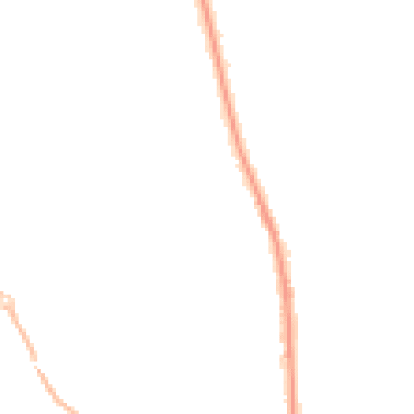 Night-time road noise heatmap for PO19 5DT