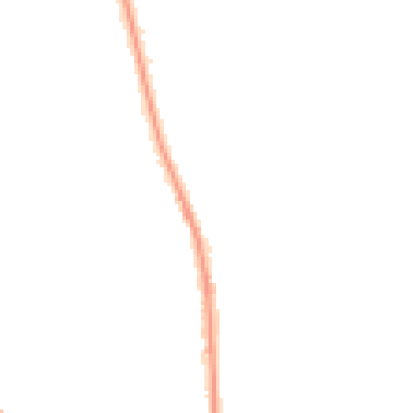 Night-time road noise heatmap for PO19 6DE