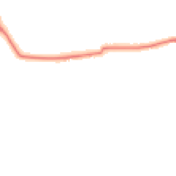 Night-time road noise heatmap for PO20 1JJ