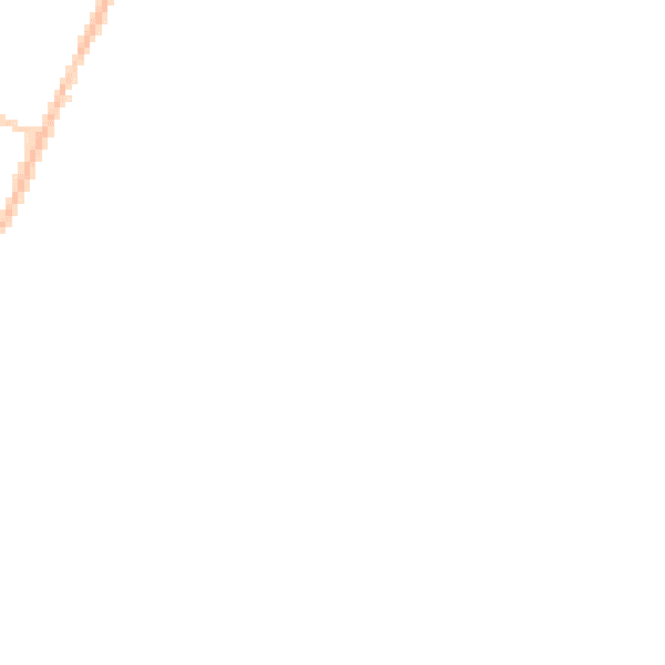 Night-time road noise heatmap for PO20 8JY