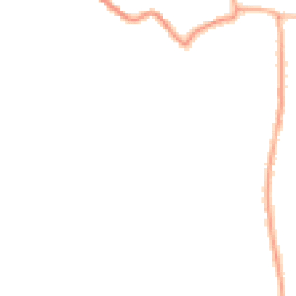 Night-time road noise heatmap for PO33 1DE
