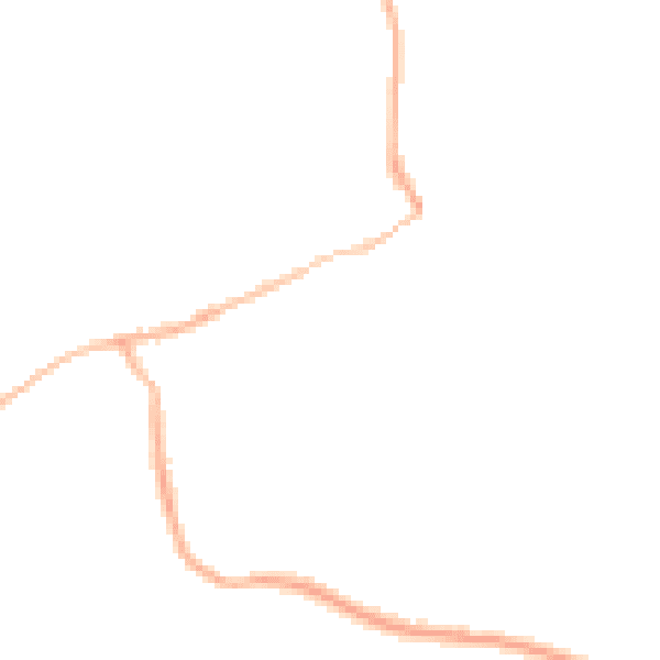 Night-time road noise heatmap for PO33 1TT