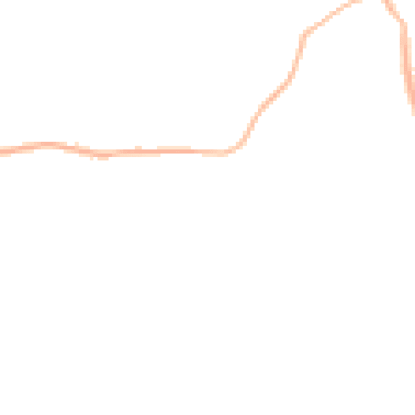 Night-time road noise heatmap for PO33 1YW