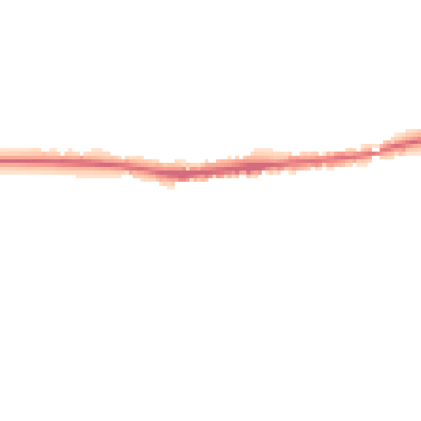 Night-time road noise heatmap for PO33 3RJ