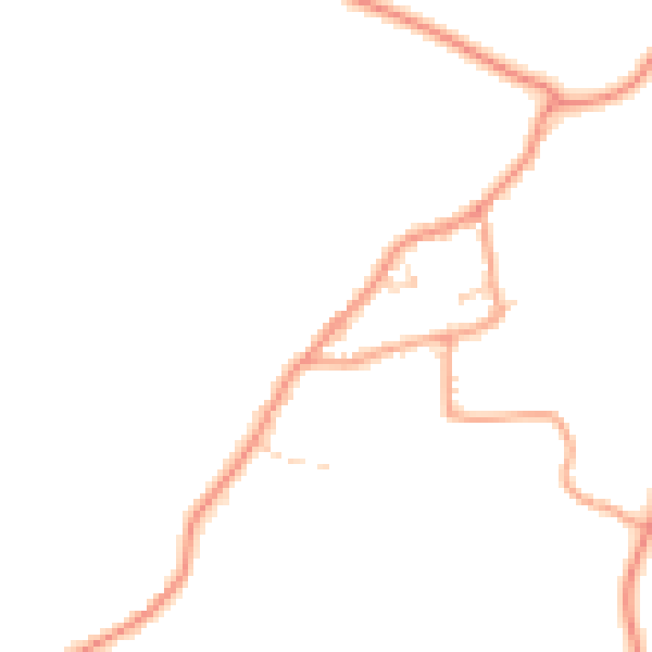 Daytime road noise heatmap for PO33 4DP